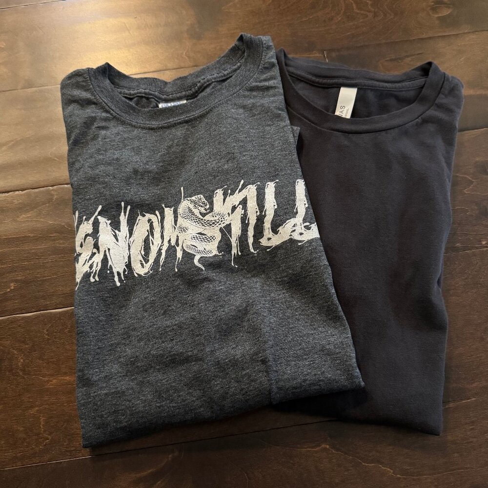 Lot of 2 - gray Stangmode T-shirts - short sleeved - Men's medium